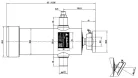 Kit hidraulic 2KW / 1245mm / 8t