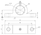 Kit hidraulic 2KW / 1245mm / 8t