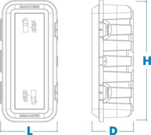 CUTIE pentru extinctor / stingator