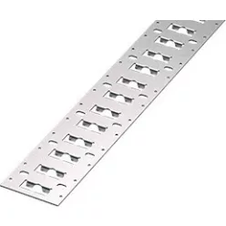 Șină de fixare încastrată