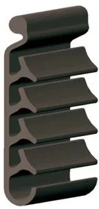 Clapetă retractabilă pentru noroi din plastic 3800 mm