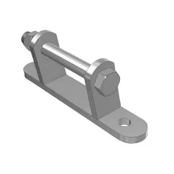 Inox Buck pentru placa de balama cu șuruburi