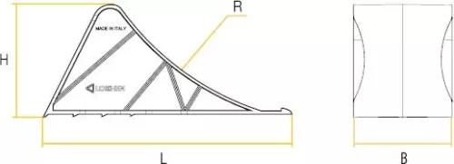 Cuier de calaj pentru roți Nano