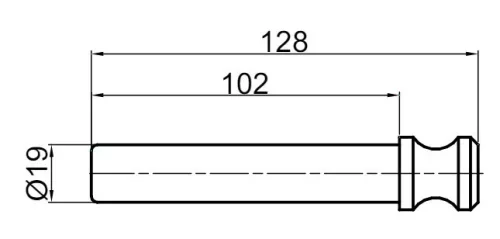 Ax/pivot basculare