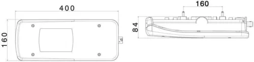 Mercedes Sprinter lumină spate LED stânga