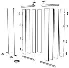 Ușă spate din aluminiu 2400-2500mm