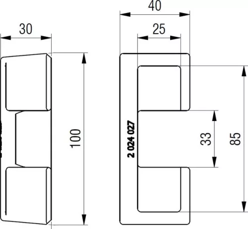 Furcă de montare Alframe