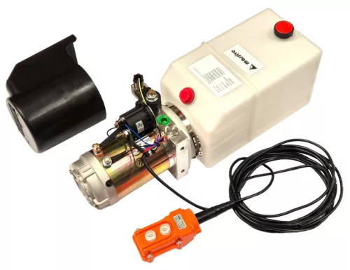 Alimentare hidraulică 12V/2000W cu rezervor de plastic de 8l