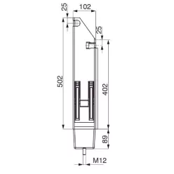 Rakonca 400/500 bill. pivot spate dreapta