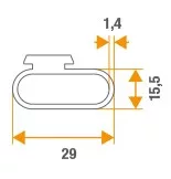 Anvelope pentru ușa din spate
