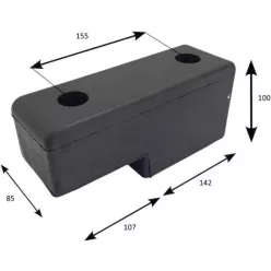 Cauciuc pentru bara de protecție 249x85x100/70