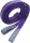Curea de ridicare 1t 3m 30mm violet