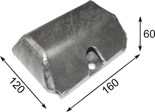 Bara de protecție metalică 160 x 120 x 60 Krone