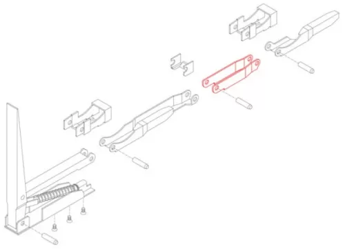 Cuplaj/legătură Kinnegrip K20 pentru truncă, 100 mm
