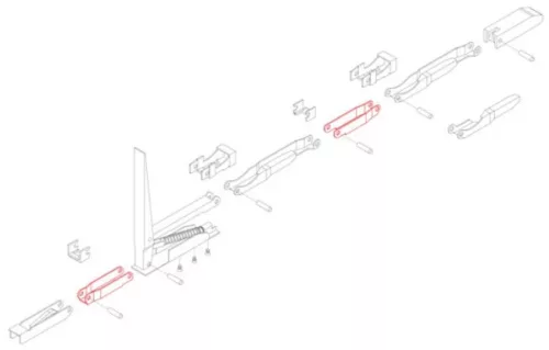 Cuplaj/legătură Kinnegrip K20 pentru truncă, 100 mm