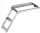 Treaptă reglabilă extensibilă cu 2 trepte 570 mm