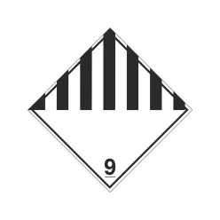 AUTOCOLANT SUBSTANTE SI OBIECTE PERICULOASE DIVERSE ADR 9