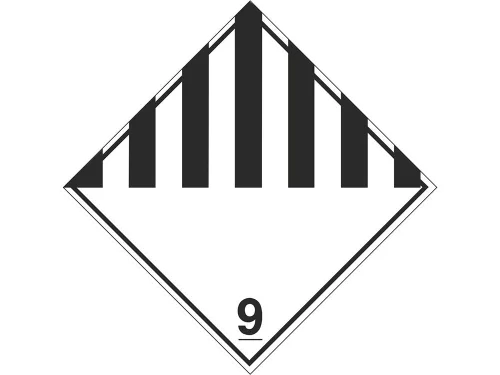 AUTOCOLANT SUBSTANTE SI OBIECTE PERICULOASE DIVERSE ADR 9