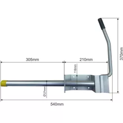 Suport ușă L=532 mm Schmitz