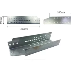 Schmitz consolă de susținere dreapta 490x143,5x110
