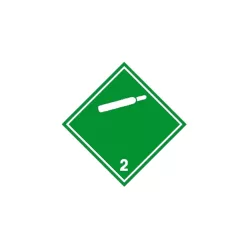 AUTOCOLANT ADR 2.2 (GAZE NEINFLAMABILE, NETOXICE) 100x100mm