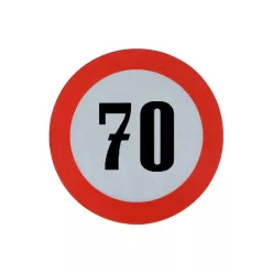 AUTOCOLANT LIMITATOR VITEZA 70 REFLECTORIZANT (MARE)