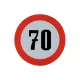 AUTOCOLANT LIMITATOR VITEZA 70 REFLECTORIZANT (MARE)
