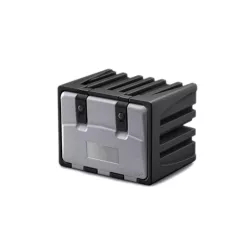   LADA PLASTIC PENTRU SCULE SAU ALIMENTE 600x450x470 GRI - NEGRU