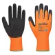 Portwest Hi-Vis Grip mártott latex védőkesztyű