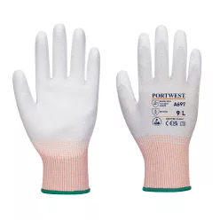 Portwest LR13 ESD PU tenyérmártott kesztyű (12 pár)