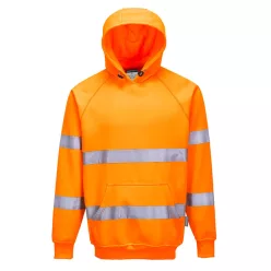 Portwest Jól láthatósági, kapucnis pulóver