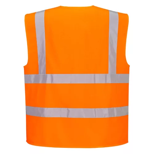 Portwest Hi-Vis cipzáras mellény