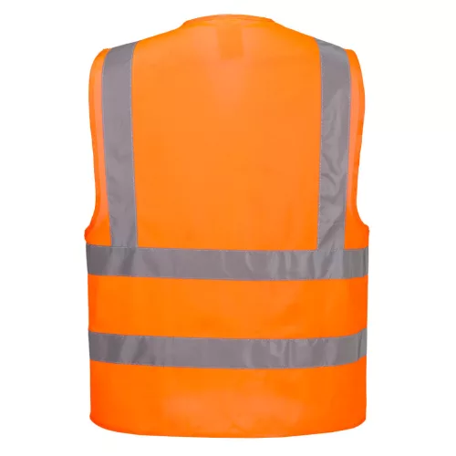 Portwest Jól láthatósági két csíkos mellény