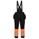 Portwest DX4 Hi-Vis Class 1 téli kantáros nadrág