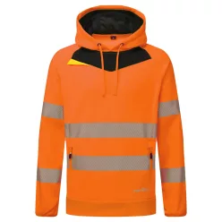 Portwest DX4 Hi-Vis kapucnis pulóver
