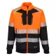 Portwest DX4 Hi-Vis Class 1 funnel nyakú cipzáras pulóver