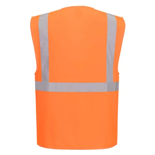 Portwest ES1 Essential Hi-Vis cipzáras vezetői mellény