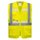 Portwest Glowtex vezetői mellény Ezee cipzárral