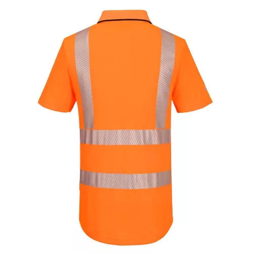 Portwest KX3 Sport Hi-Vis cipzáras pólóing