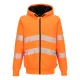 Portwest PW321 Hi-Vis téli cipzáras pulóver