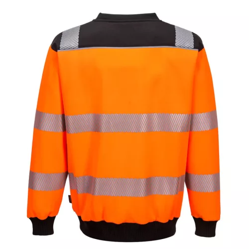 Portwest PW3 Hi-Vis Crew Neck pulóver